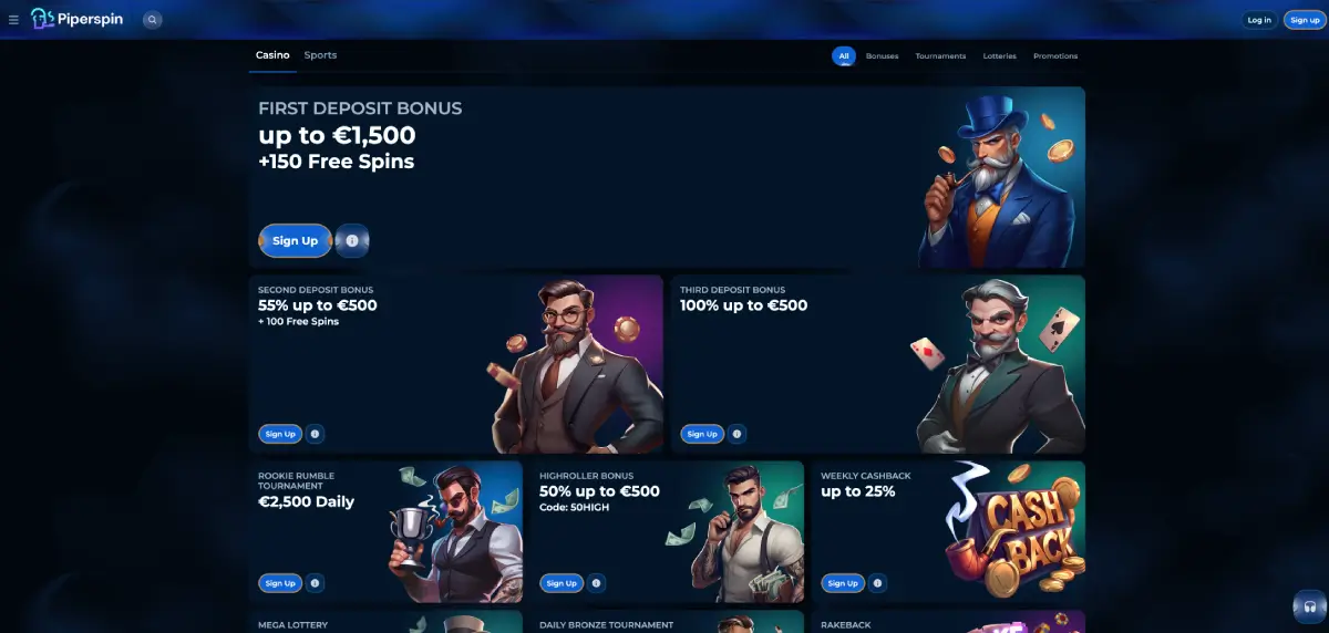 Piperspin Casino Promo Code Piperspin Casino Promo Code