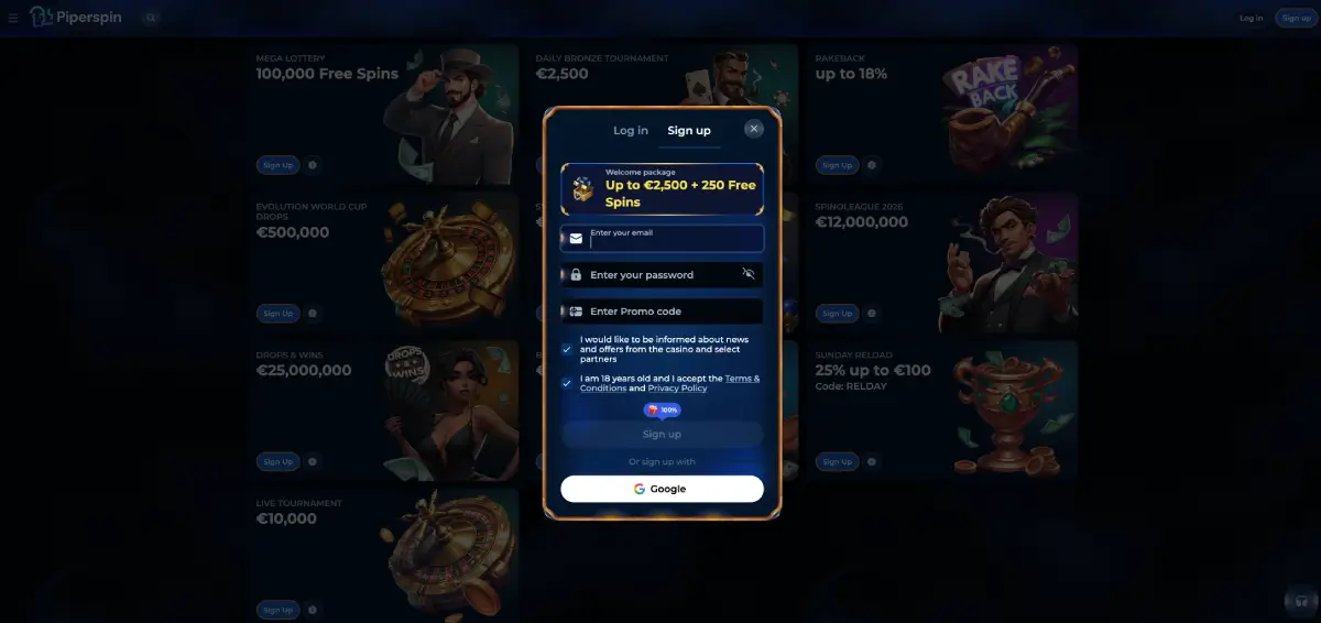 Piperspin Casino App Piperspin Casino App